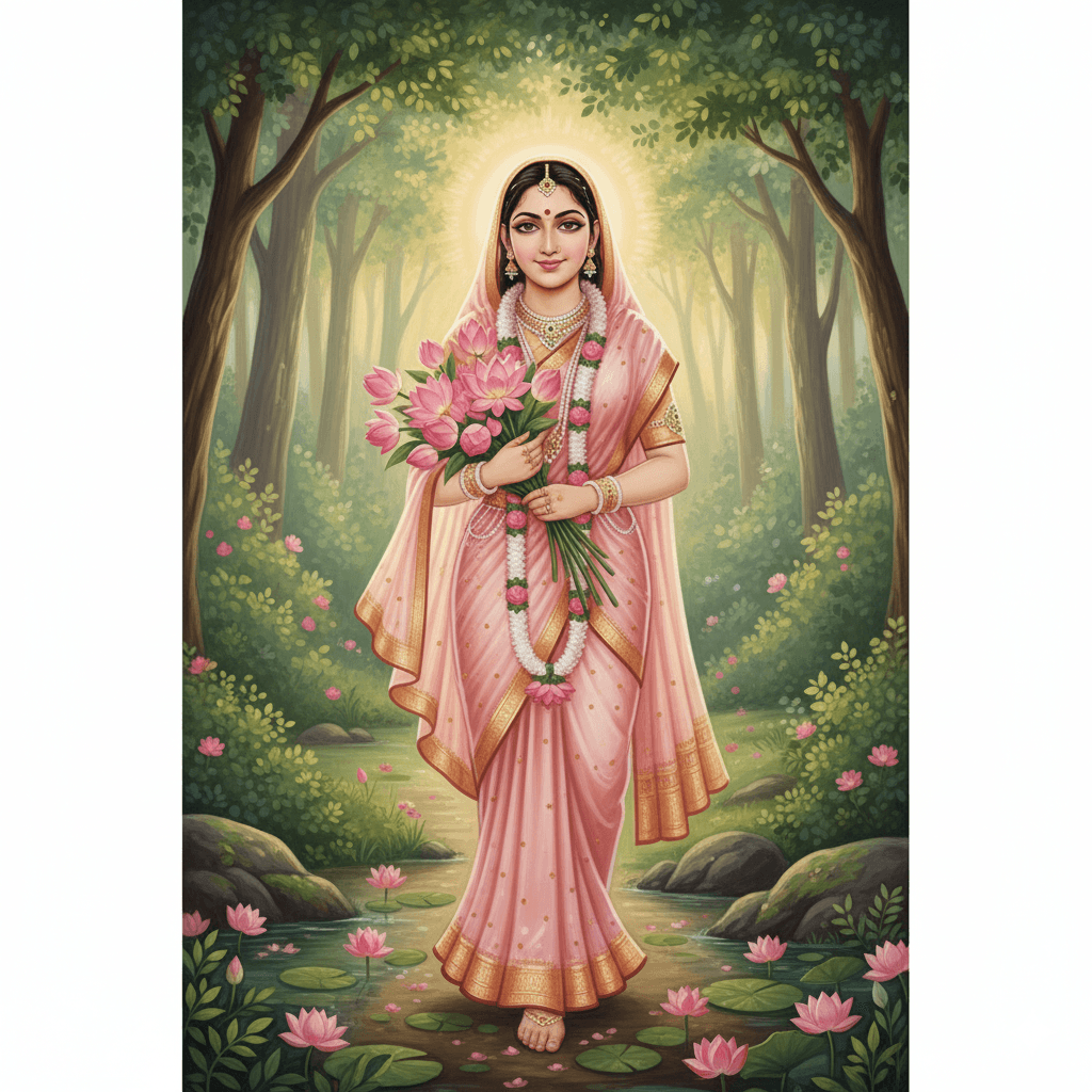 Radha in Vrindavan
